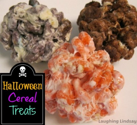 Halloween Cereal Treats