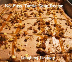 No-Fuss Turtle Cake