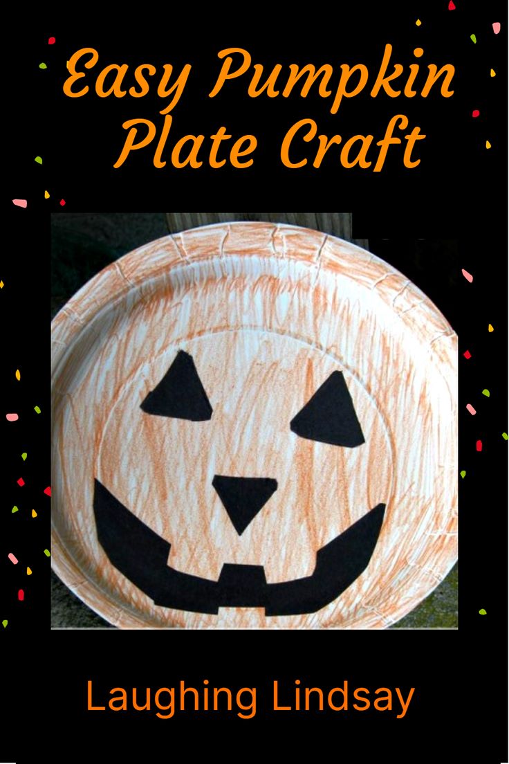 Pumpkin Plate Craft