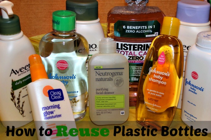 how to reuse plastic bottles