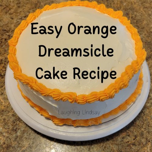 Orange Dreamsicle Cake