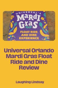 universal mardi gras float and dine