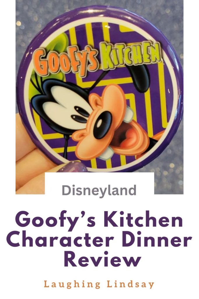 Goofy's Kitchen Character Dinner