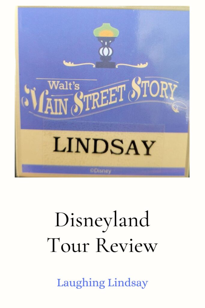 Walt's Main Street Story Tour