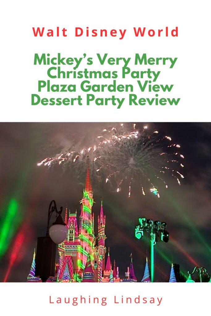 Disney Christmas Plaza Garden Dessert Party
