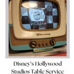 Hollywood Studios Table Service
